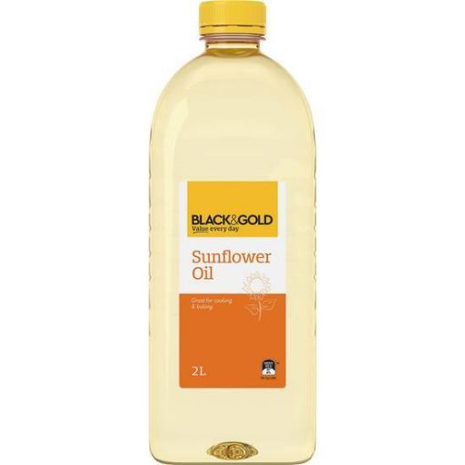 Picture of Black & Gold Sunflower Oil 2L