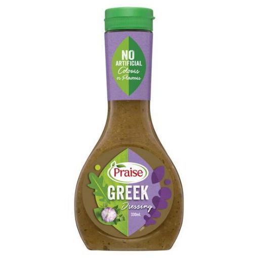 Picture of Praise Dressings Greek 330Ml