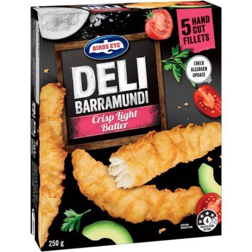 Picture of Birds Eye Deli Barramundi Crisp Light Batter (5 Pieces) 250G