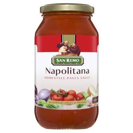 Picture of San Remo Pasta Sauce Napoletana 500Gm
