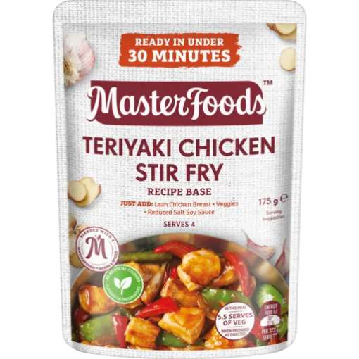 Picture of Masterfoods Teriyaki Chicken Stir Fry Recipe Base 175G