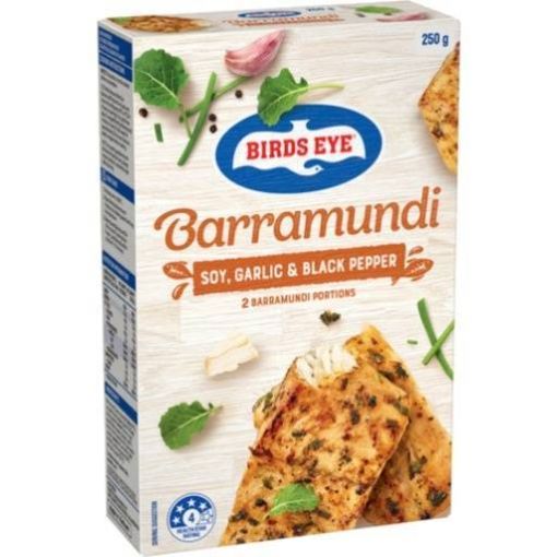 Picture of Birds Eye Fish Barramundi Soy Garlic 250Gm