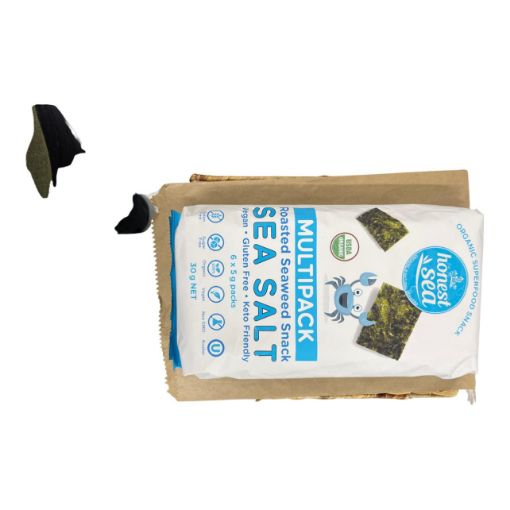 Picture of Honest Seaweed Sea Salt 6X5g