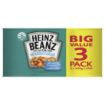 Picture of Heinz Beanz Baked Beans No Added Sugar Multipack (3 Pack) 300G