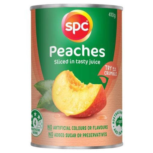 Picture of Spc Sliced Peaches In Juice 410G
