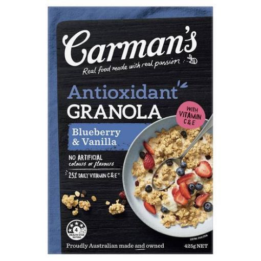 Picture of Carman's Grain Blueberry Vanilla 425Gm