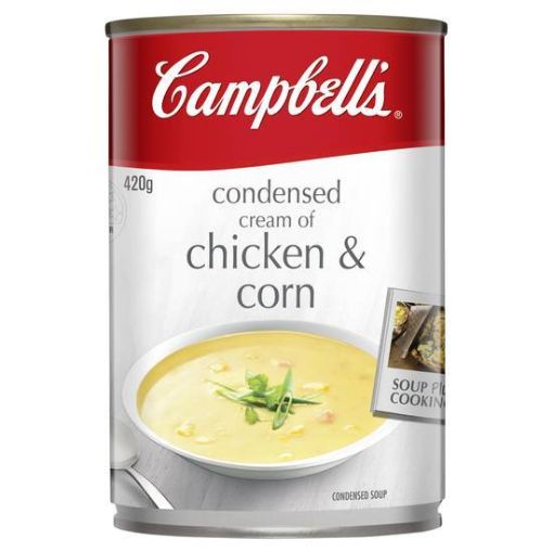 Picture of Campbell Soup Cream Chicken Corn 420Gm
