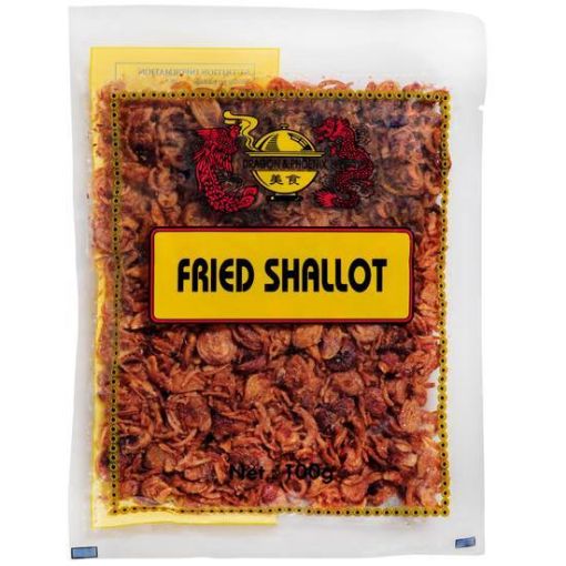 Picture of Dragon & Phoenix Ingredients Fried Shallot 100G