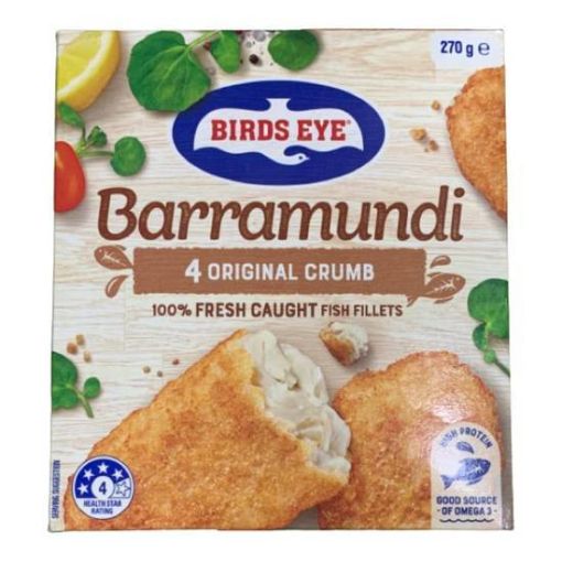 Picture of Birds Eye Fresh Caught Barramundi Original Crumb 90G