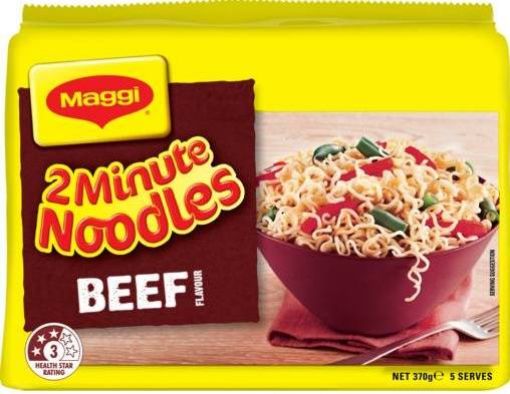 Picture of Maggi 2 Min Ndl Beef 5X74gm