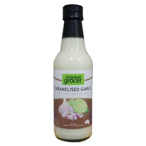 Picture of The Market Grocer Caramelised Garlic & Lime Dressing 320Ml