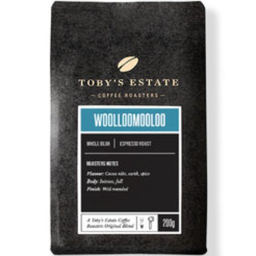 Picture of Toby's Estate Woolloomooloo Espresso Roast Coffee Beans 200G