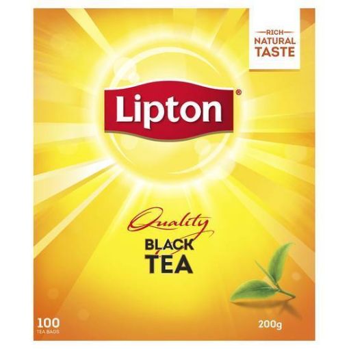 Picture of Lipton Quality Black Leaf Tea Intense (100 Pack)