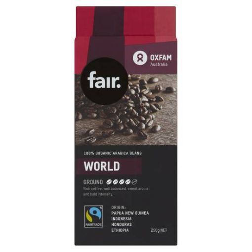 Picture of Oxfam Coffee Ground World Blend 250Gm