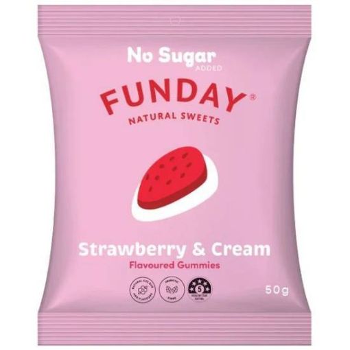 Picture of Funday Strawberry Cream 50G