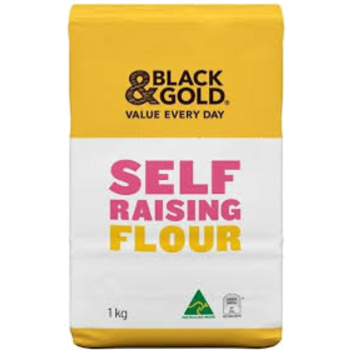 Picture of Black & Gold Self Raising Flour 1Kg