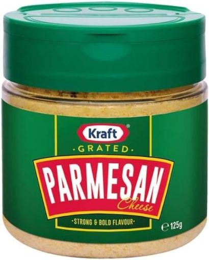 Picture of Kraft Cheese Parmesan Grated 125Gm