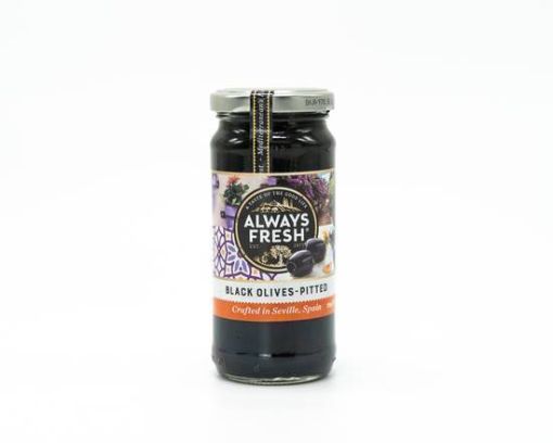 Picture of Always Fresh Olive Pitted Black 220Gm