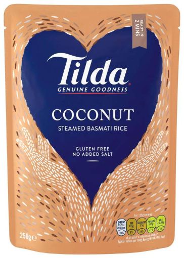 Picture of Tilda Rice Steam Basmati Coconut 250Gm