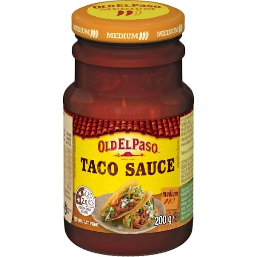 Picture of Old El Paso Medium Taco Sauce 200G