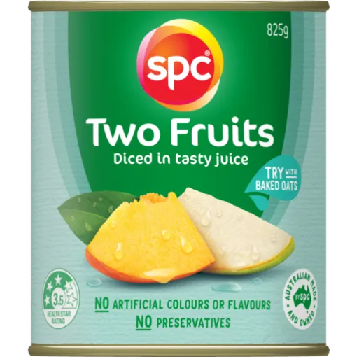 Picture of Spc Two Fruits In Juice 825Gm