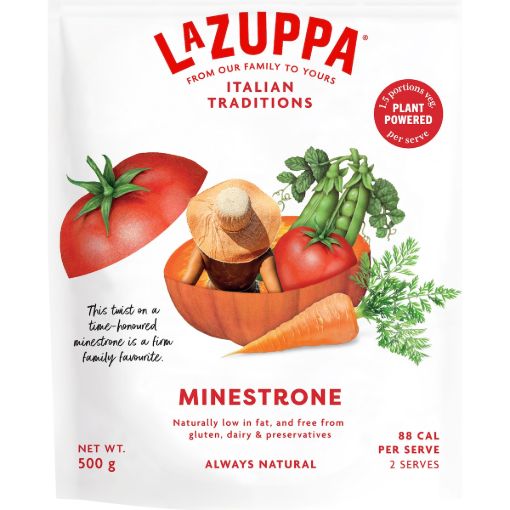 Picture of La Zuppa Soup Minestrone 500G