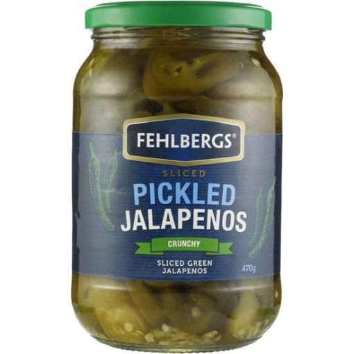 Picture of Fehlbergs Pickled Jalapenos 470G