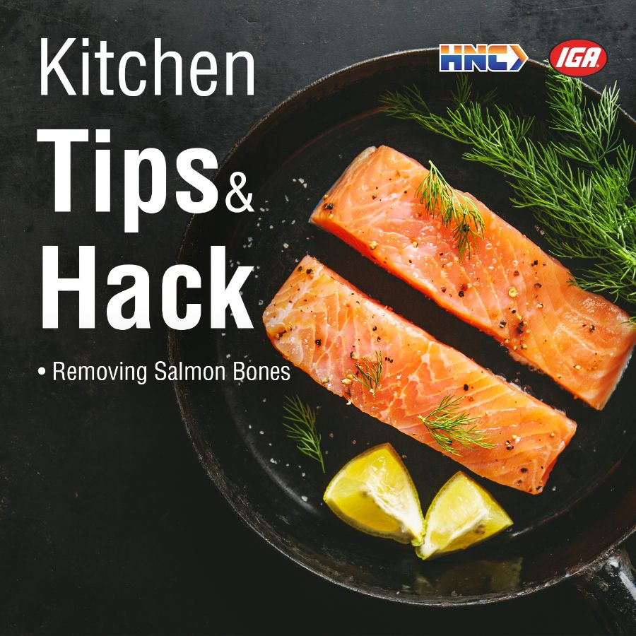 Kitchen Tips & Hacks: Removing Salmon Bones