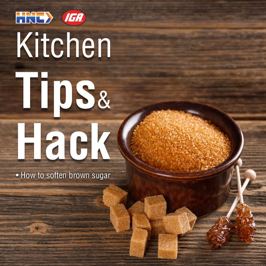 Kitchen Tips & Hacks: How To Soften Brown Sugar