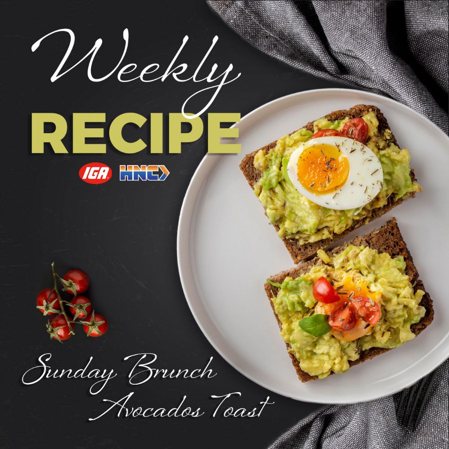 Weekly Recipe: Avocado Toast – A Nutritious and Delicious Breakfast