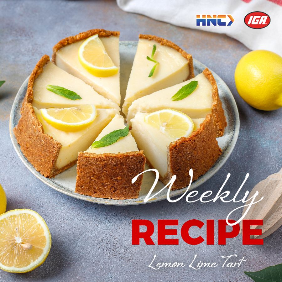 Weekly Recipe: Zesty Lemon Lime Tart – A Refreshing Citrus Delight
