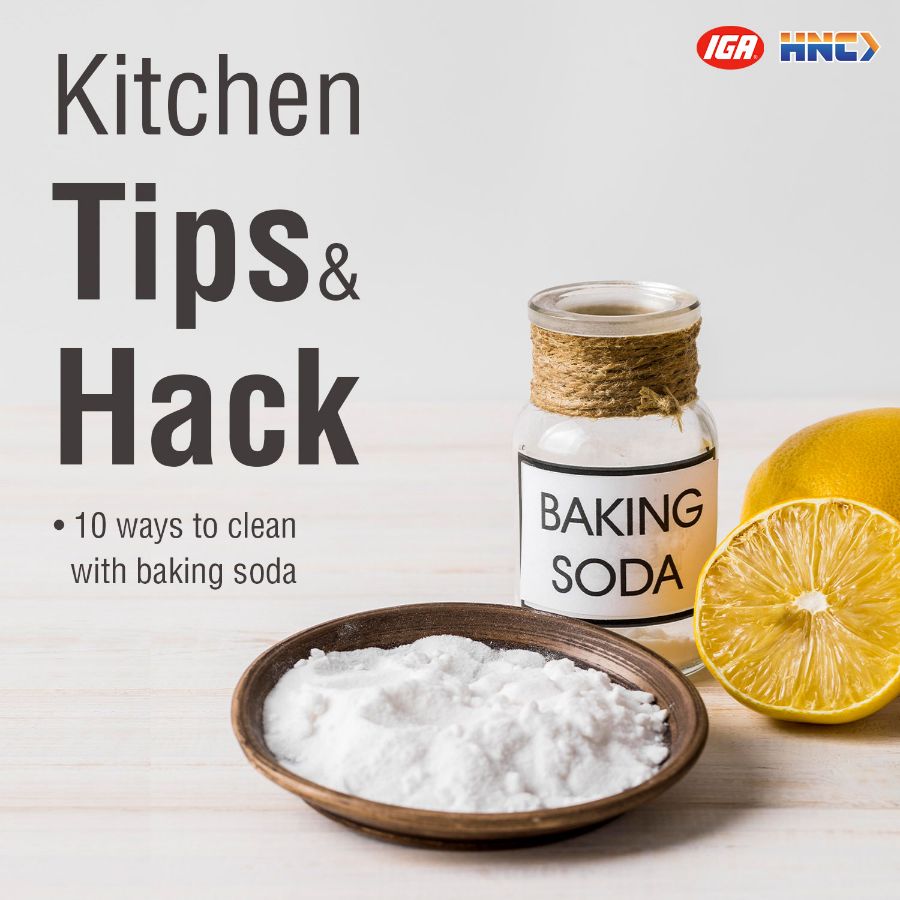 Kitchen Tips & Hacks: 10 Genius Baking Soda Cleaning Hacks