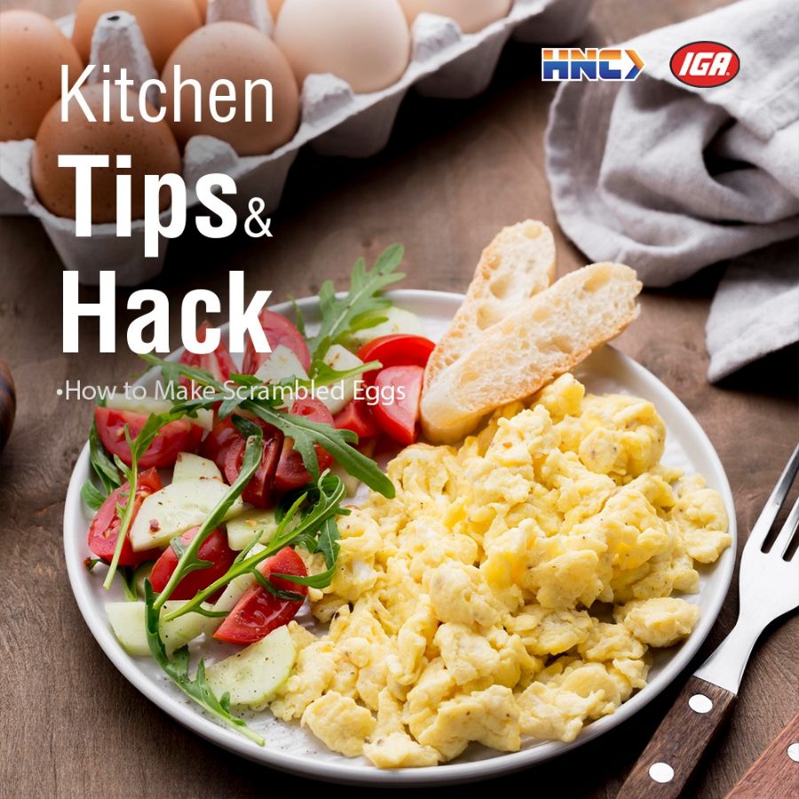 Kitchen Tips & Hacks: How to Make the Perfect Scrambled Eggs