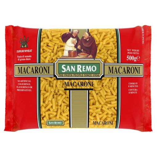 Picture of San Remo Macaroni No38 500Gm