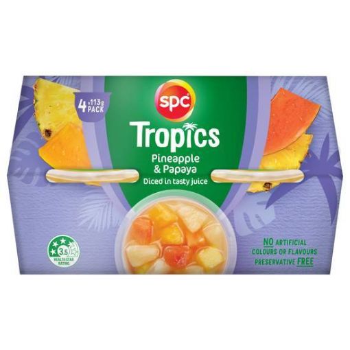 Picture of Spc Snack Tropical Pineapple Papaya 113Gm