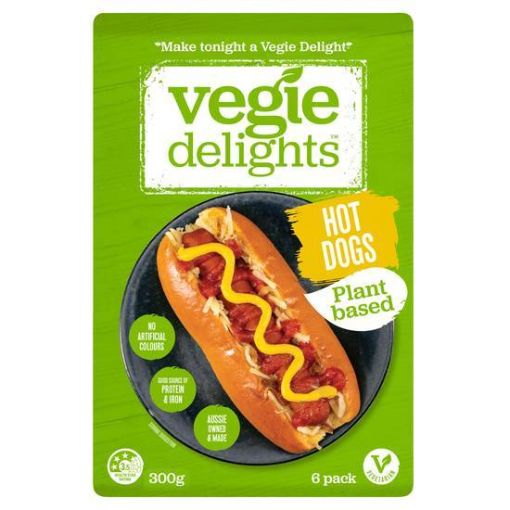 Picture of Vegie Delights Hot Dog 300Gm