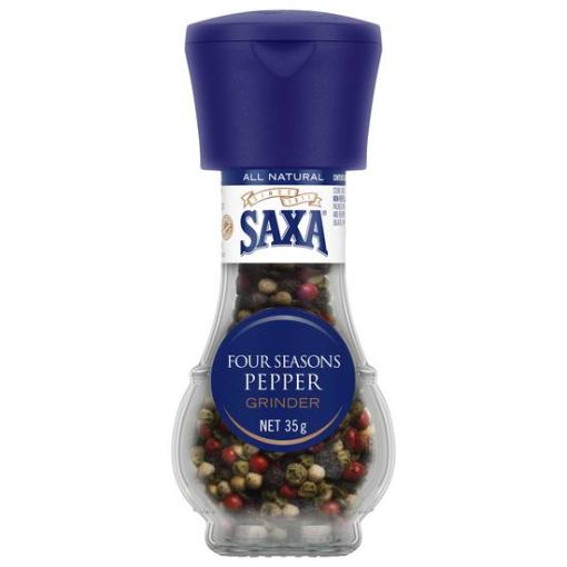 Picture of Saxa Four Seasons Pepper Grinder 35G