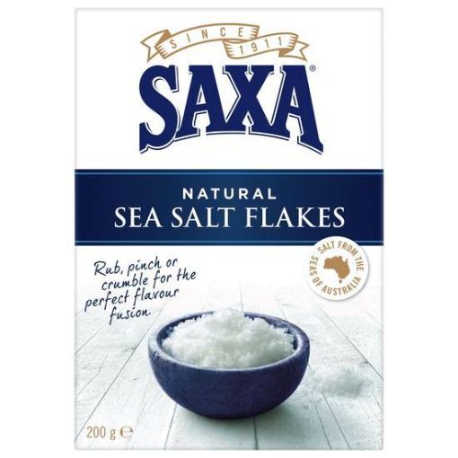 Picture of Saxa Salt Sea Flakes 200Gm