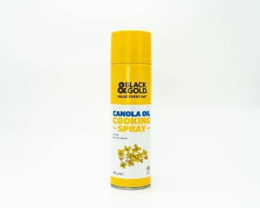 Picture of Black & Gold Canola Cooking Spray 400G