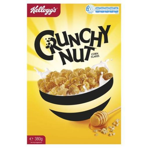 Picture of Kellogg's Crunchy Nut Corn Flakes 380Gm