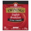 Picture of Twinings English Breakfast Extra Strong Tea Bags (10 Pack) 25G