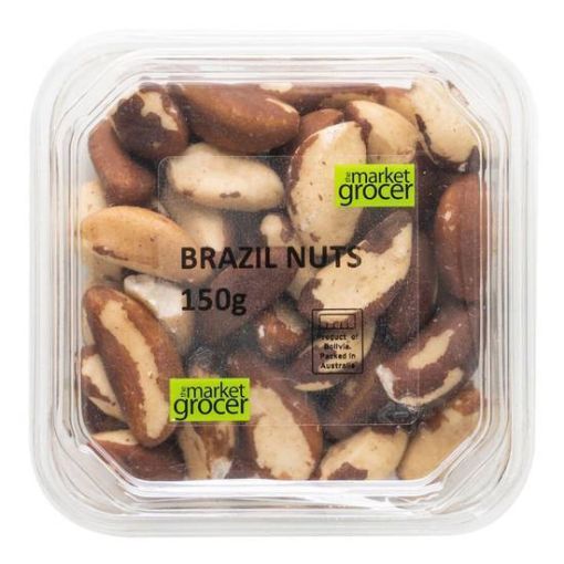 Picture of The Market Grocer Brazil Nuts 150Gm
