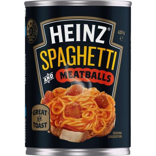 Picture of Heinz Spaghetti & Meatball 420Gm